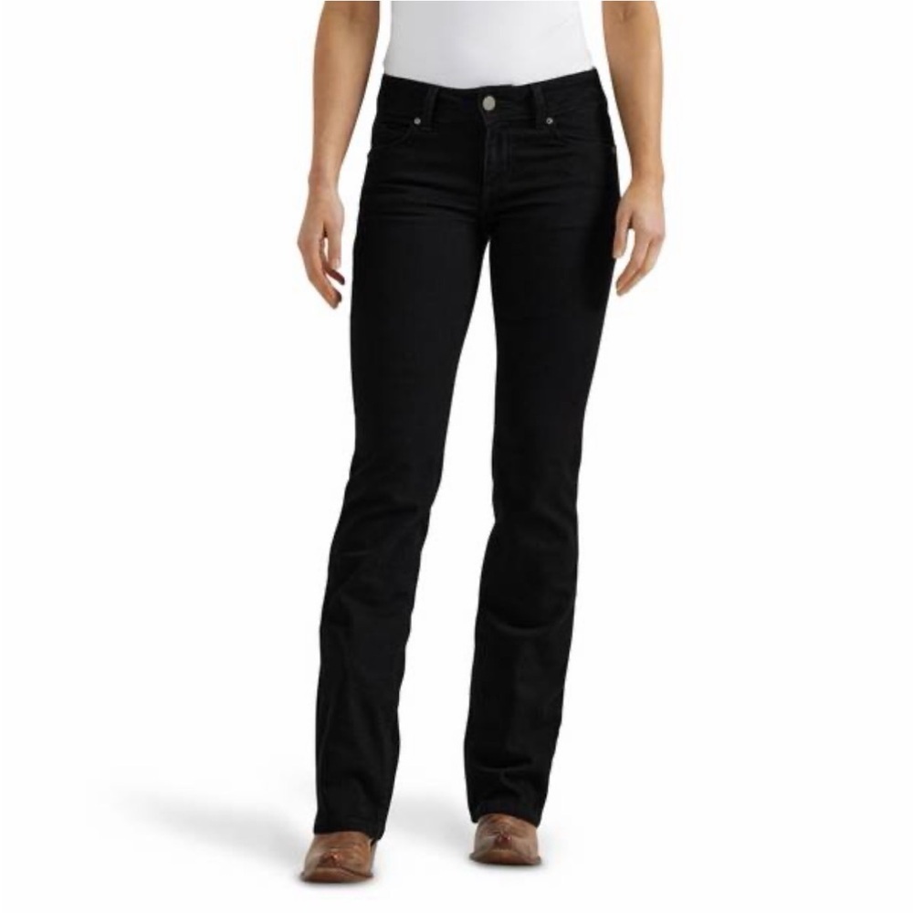 Wrangler Women’s Western Bootcut Black Jeans 11/30.